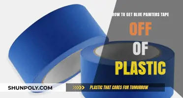 Removing Blue Painter's Tape from Plastic: Quick and Easy Tips