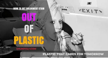 Effective Tips to Remove Bolognese Stains from Plastic Surfaces