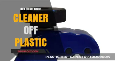 Effective Methods to Safely Remove Brake Cleaner from Plastic Surfaces
