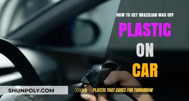 Removing Brazilian Wax from Car Plastic: Quick and Easy Tips