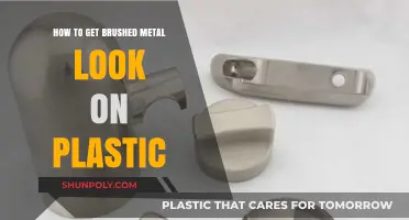 Achieve a Brushed Metal Finish on Plastic: Easy DIY Techniques