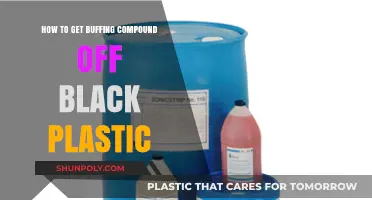 Effective Methods to Remove Buffing Compound from Black Plastic Surfaces