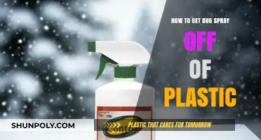 Effective Methods to Remove Bug Spray Residue from Plastic Surfaces