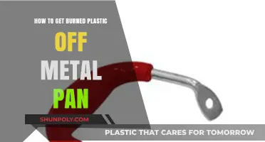 Effective Methods to Remove Burned Plastic from Metal Pans Safely