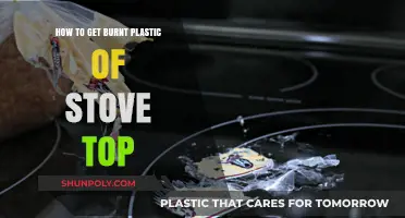 Effective Ways to Remove Burnt Plastic from Your Stove Top