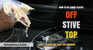 Effective Methods to Remove Burnt Plastic from Stove Tops Easily