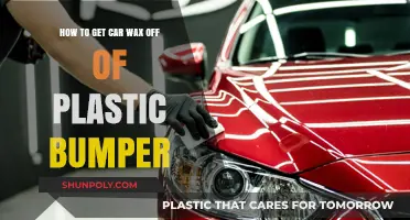 Effective Methods to Remove Car Wax from Plastic Bumpers Easily