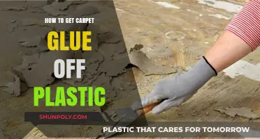 Effective Ways to Remove Carpet Glue from Plastic Surfaces Easily