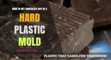 Easy Tips for Removing Chocolate from Hard Plastic Molds