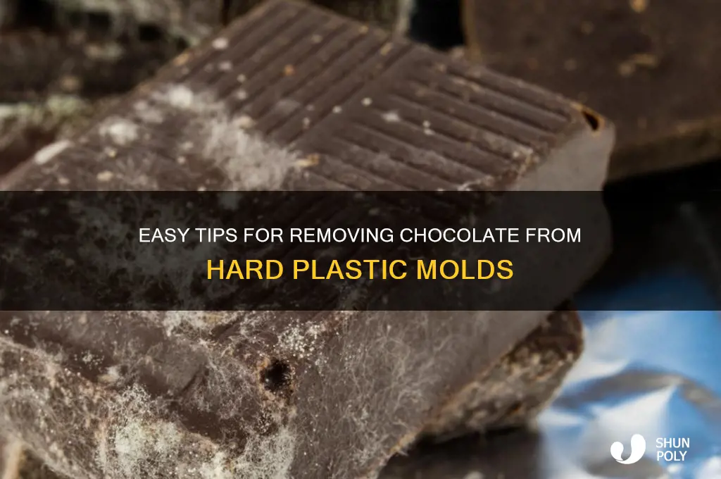how to get chocolate out of a hard plastic mold