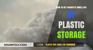 Eliminate Stubborn Cigarette Odor from Plastic Storage Containers Easily
