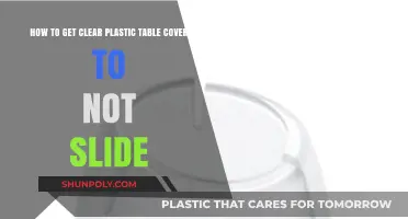 Prevent Sliding: Tips for Securing Clear Plastic Table Covers