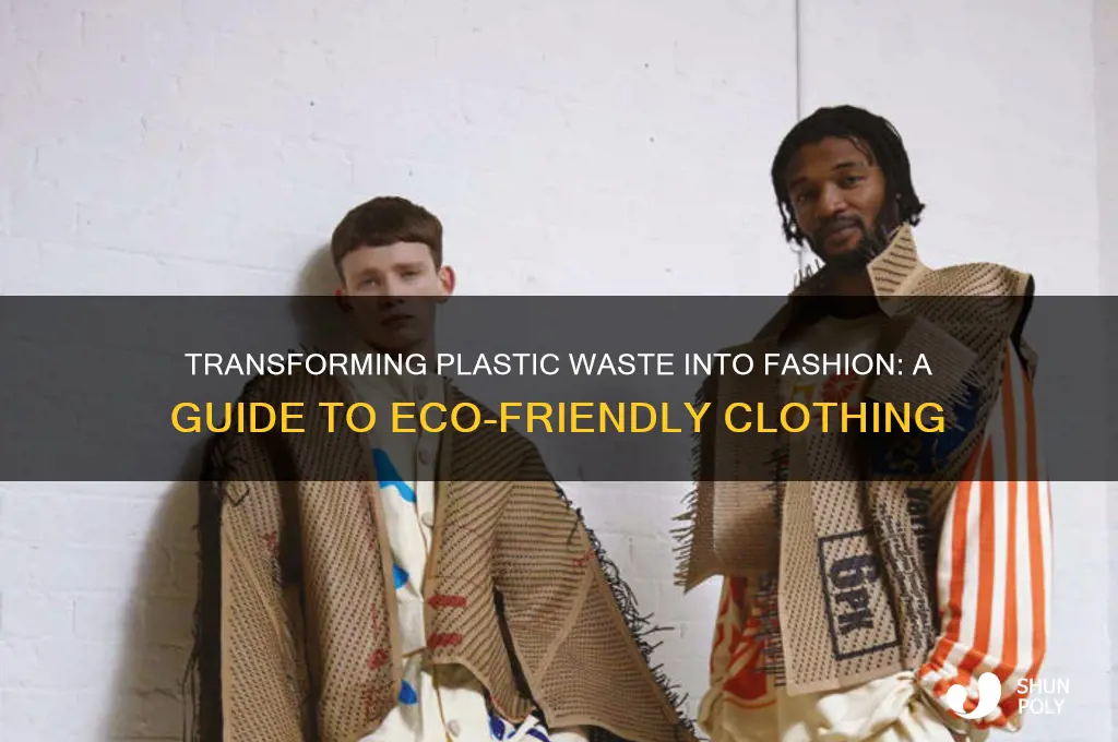 how to get clothes made out of plastic
