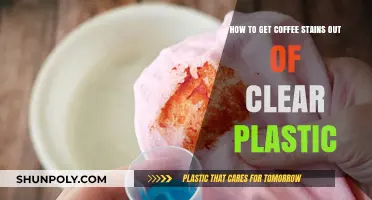 Remove Coffee Stains from Clear Plastic: Quick and Easy Tips