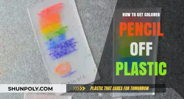 Effective Methods to Remove Colored Pencil Marks from Plastic Surfaces