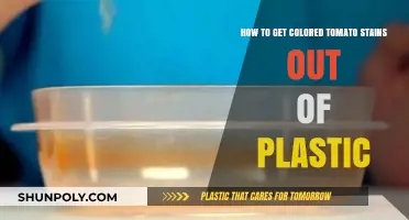 Effective Tips to Remove Colored Tomato Stains from Plastic Surfaces