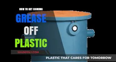Effective Ways to Remove Cooking Grease from Plastic Surfaces Easily