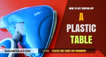 Effective Methods to Remove Crayon Stains from Plastic Tables Easily