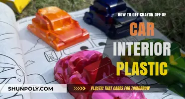 Effective Methods to Remove Crayon Stains from Car Interior Plastic
