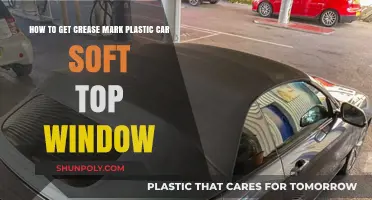 Removing Crease Marks from Plastic Car Soft Top Windows: A Simple Guide