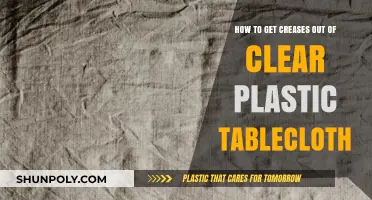 Smooth and Clear: Removing Creases from Plastic Tablecloths Easily