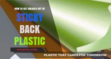 Smooth and Flawless: Removing Creases from Sticky Back Plastic Easily
