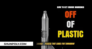 Effective Methods to Remove Crown Markings from Plastic Surfaces
