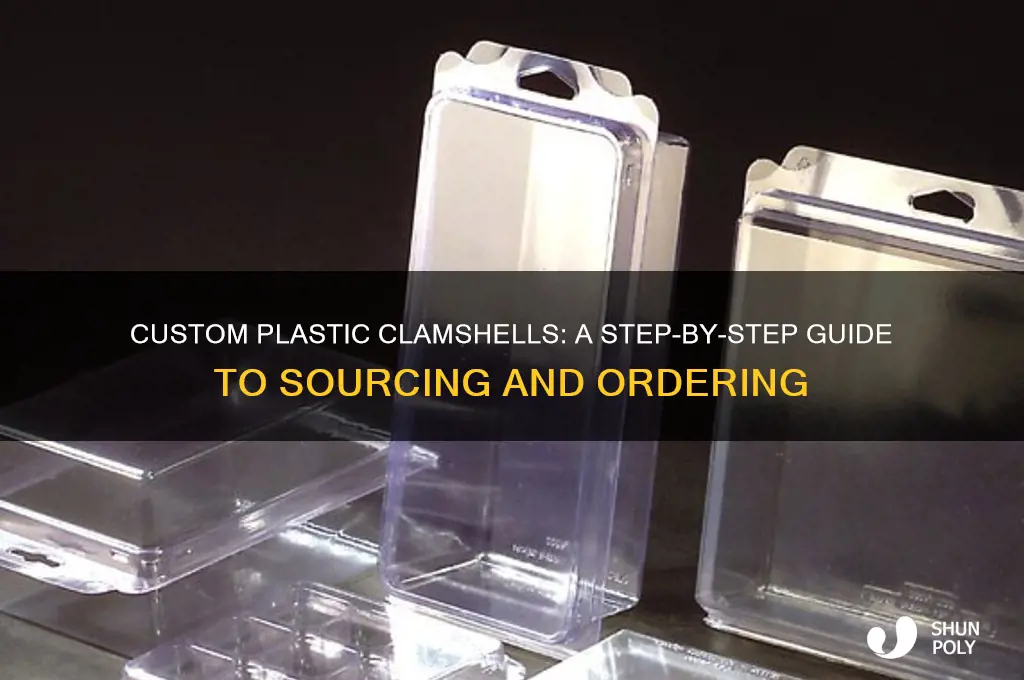 how to get custom plastic clamshells