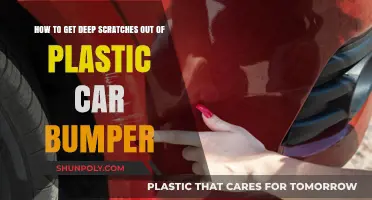 Effective DIY Methods to Remove Deep Scratches from Plastic Car Bumpers