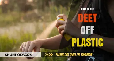 Effective Ways to Remove DEET Stains from Plastic Surfaces Easily