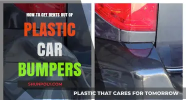 Effective DIY Methods to Remove Dents from Plastic Car Bumpers