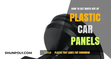 Effective DIY Methods to Remove Dents from Plastic Car Panels