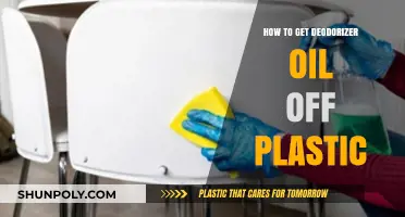 Effective Methods to Remove Deodorizer Oil Stains from Plastic Surfaces