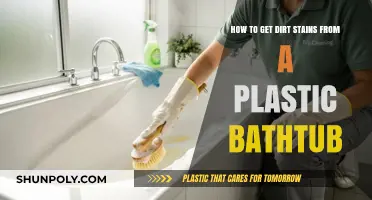 Effective Tips to Remove Dirt Stains from Your Plastic Bathtub