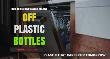 Effective Tips to Remove Dishwasher Residue from Plastic Bottles