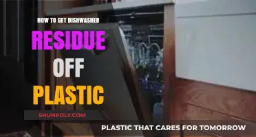 Effective Ways to Remove Dishwasher Residue from Plastic Items