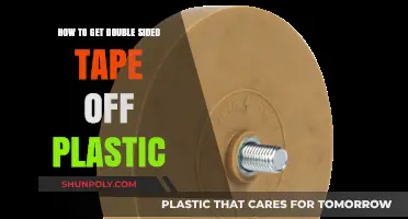 Easy Removal Tips: Safely Peel Double-Sided Tape from Plastic Surfaces