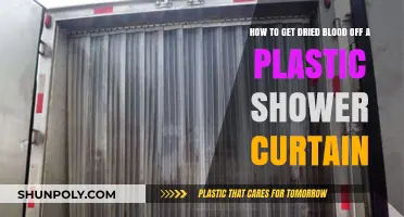 Effective Tips to Remove Dried Blood Stains from Plastic Shower Curtains