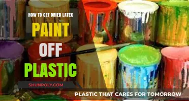 Effective Methods to Remove Dried Latex Paint from Plastic Surfaces
