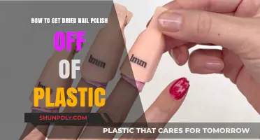 Easy Tips to Remove Dried Nail Polish from Plastic Surfaces