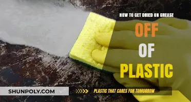 Effective Methods to Remove Dried Grease from Plastic Surfaces Easily