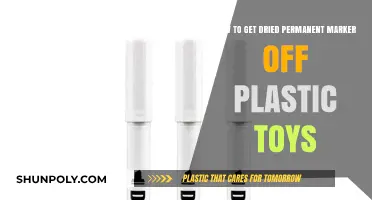 Effective Methods to Remove Dried Permanent Marker from Plastic Toys