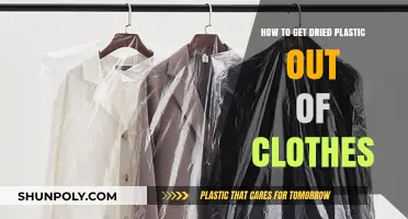 Effective Ways to Remove Dried Plastic from Your Clothes Easily