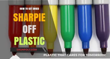 Effective Methods to Remove Dried Sharpie Marks from Plastic Surfaces