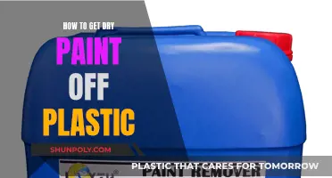 Removing Dry Paint from Plastic: Effective Techniques