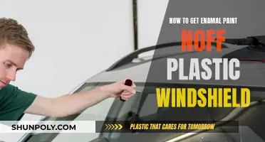Removing Enamel Paint from Windshields: Effective Techniques