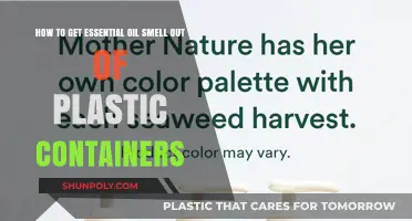 Eradicate Lingering Essential Oil Scents from Plastic Containers