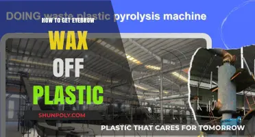 Easy Tips to Remove Eyebrow Wax from Plastic Surfaces