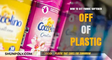 Effective Methods to Remove Fabric Softener Stains from Plastic Surfaces