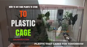 Securely Attach Fake Plants to Plastic Cages: Simple DIY Tips